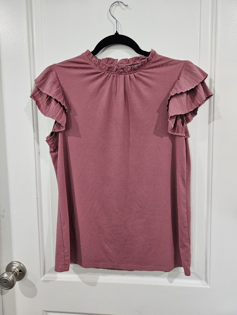 Adrianna Papell Soft Pink Blouse